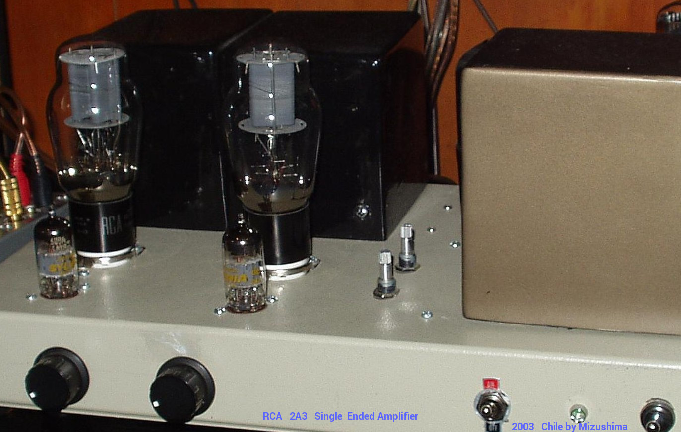 RCA 2A3 SET 2003 made by Mizushima